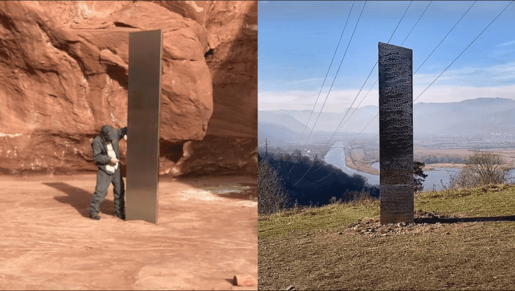 ¡Misterio resuelto! Revelan origen de los monolitos que aparecieron en Estados Unidos