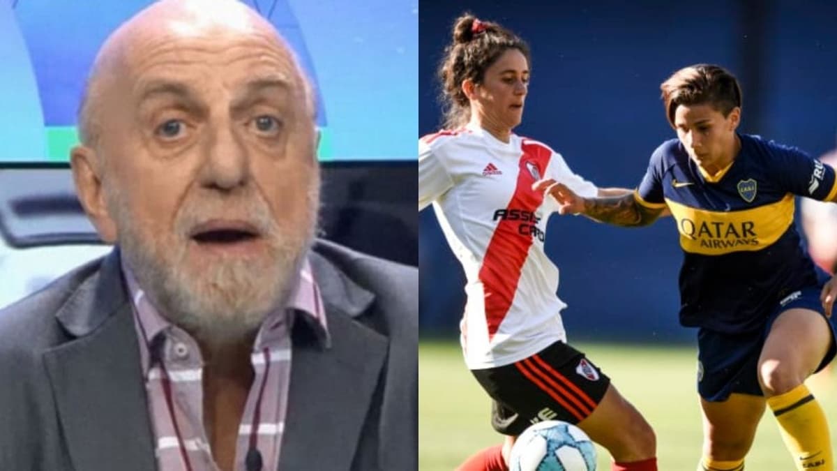Repudian al periodista Horacio Pagani por sus comentarios “machistas” sobre el fútbol femenino