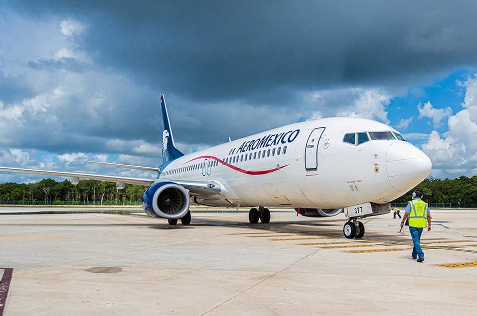 Aeroméxico suspenderá en la segunda semana de febrero sus vuelos a Canadá