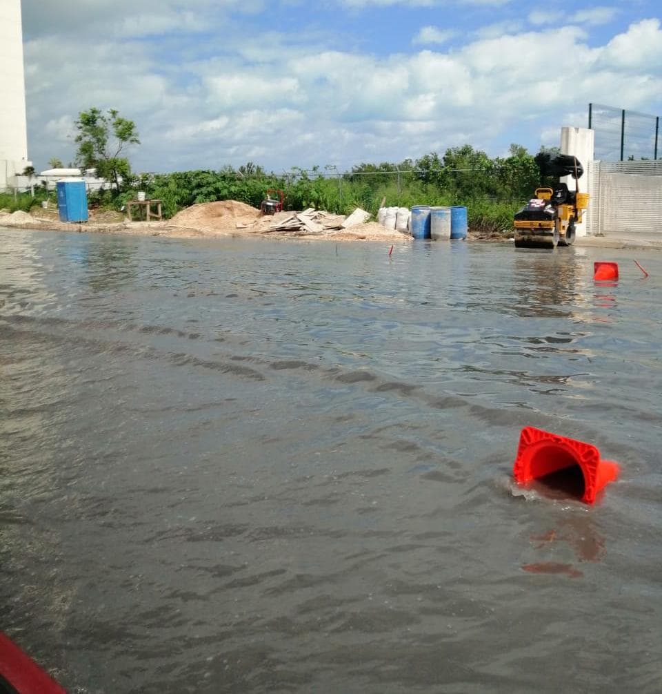 CAPA, culpable de inundación en la avenida Bonampak