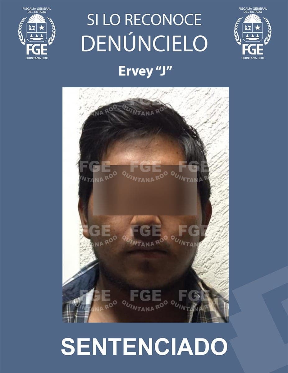 Dan 31 años de cárcel a homicida de Playa del Carmen