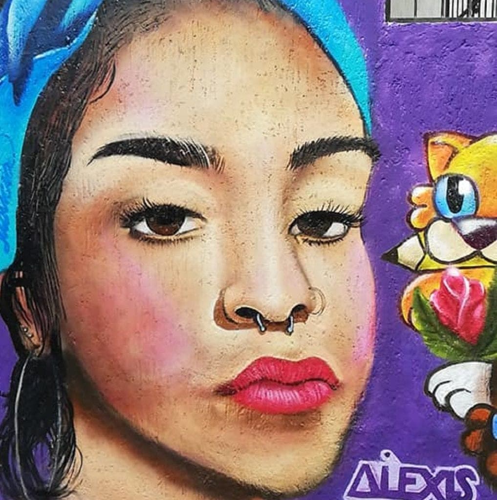 Honran la memoria de Alexis; realizan mural de la joven víctima de feminicidio en Cancún