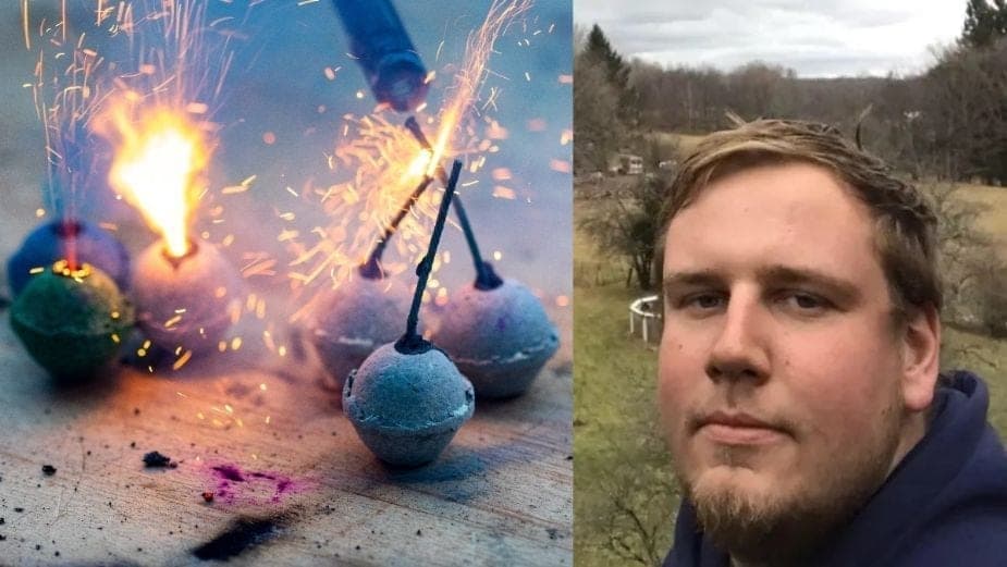 Padre muere por explosión de artefacto que revelaría sexo del bebé