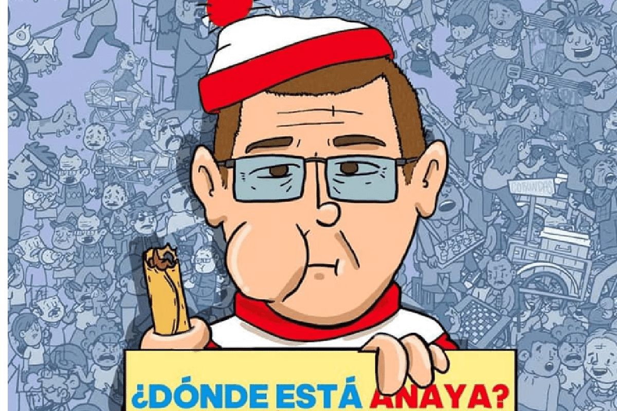 ¡Anaya vuelve al 'ataque'! Ahora como reto viral: '¿Dónde está Anaya? Búscalo entre la pobreza...'