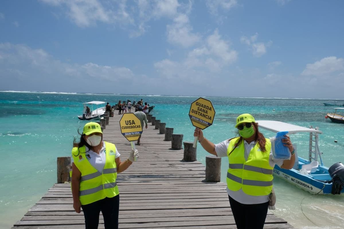 Gobierno de Puerto Morelos trabaja en equipo para hacer frente a la pandemia de Covid-19