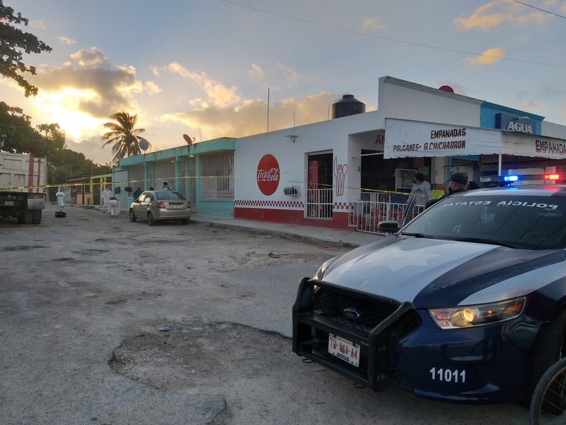 Asesinan a carnicero en Cancún cuando salía a trabajar