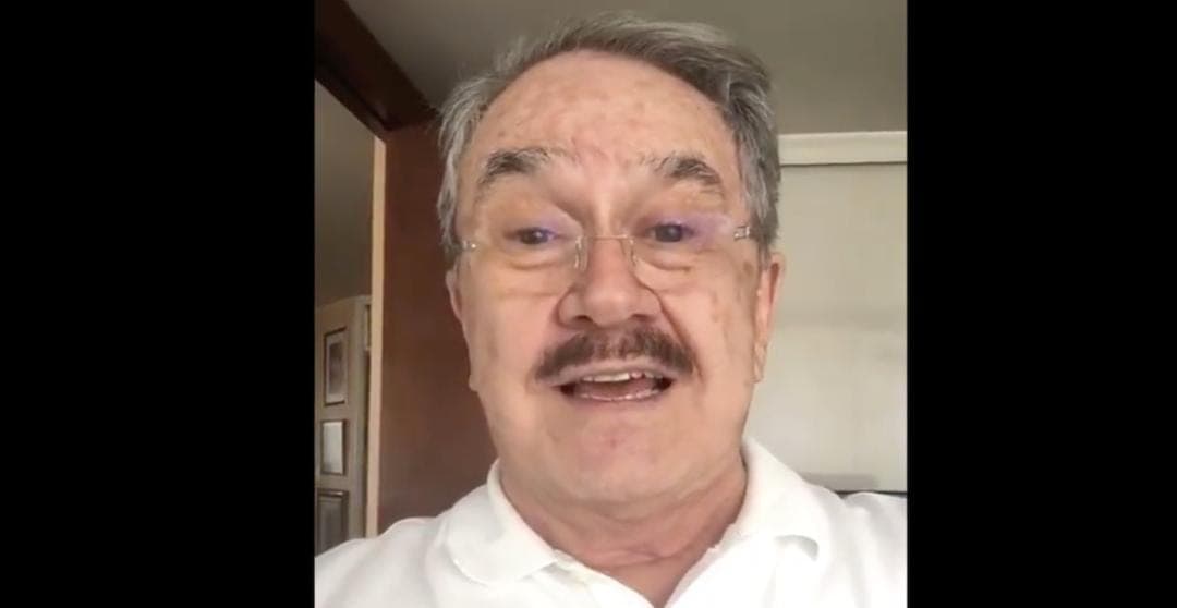 Video: Pedro Sola agradece al gobierno de la Cdmx por haber sido vacunado