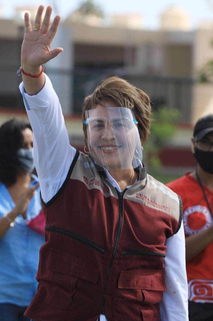 Habitantes de Puerto Aventuras estrenan pista de tartán y cancha de fútbol remodeladas”: Laura Beristain