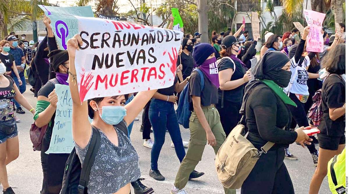 Feministas alistan manifestación pacífica por el 8M en Tajamar