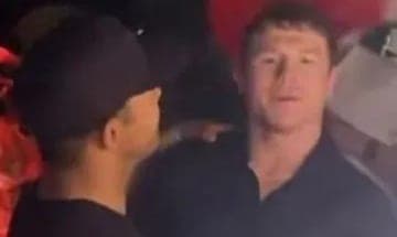 Captan a Luis Miguel de parranda con Canelo Álvarez