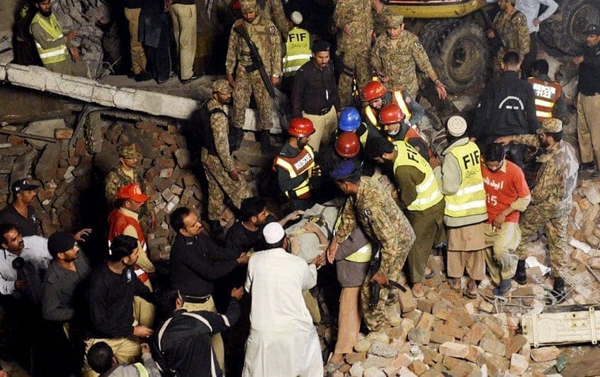 Al menos 21 personas quedan atrapadas en una mina China