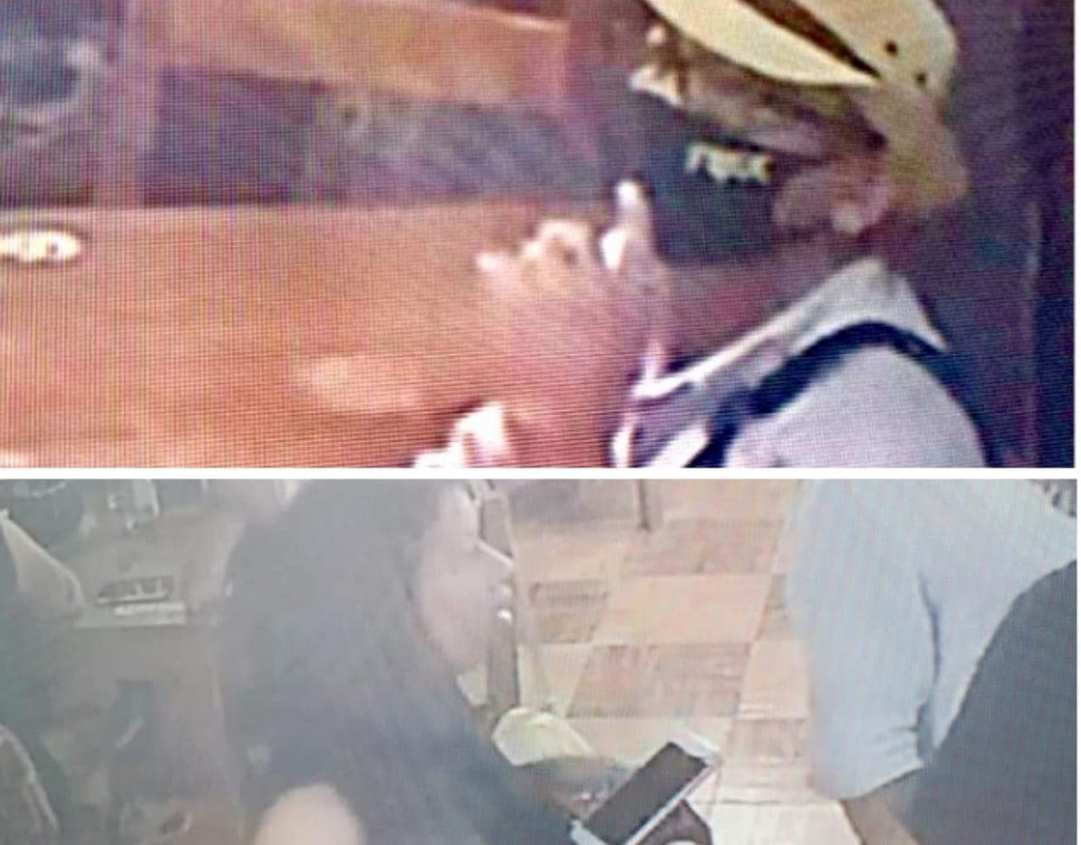 VIDEO: Pareja roba pertenencias a turista en restaurante de Puerto Morelos