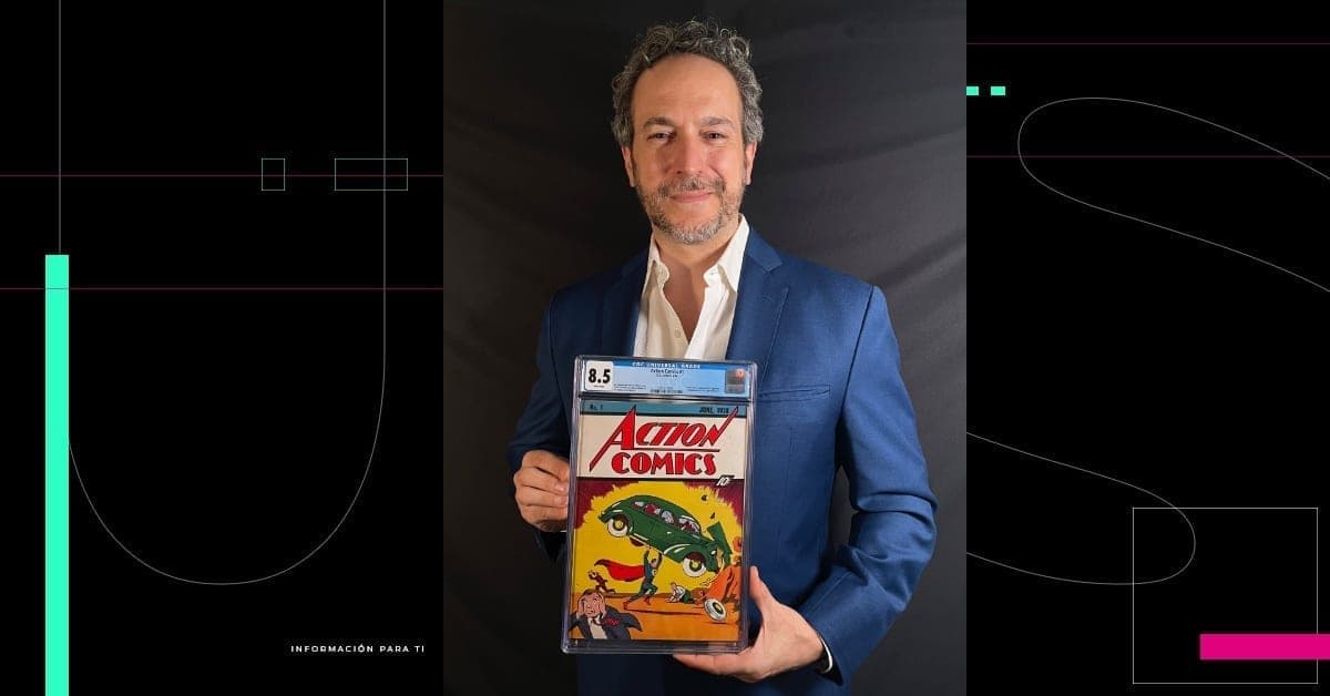 El primer número del cómic de Superman se vende por 3.25 millones de dólares