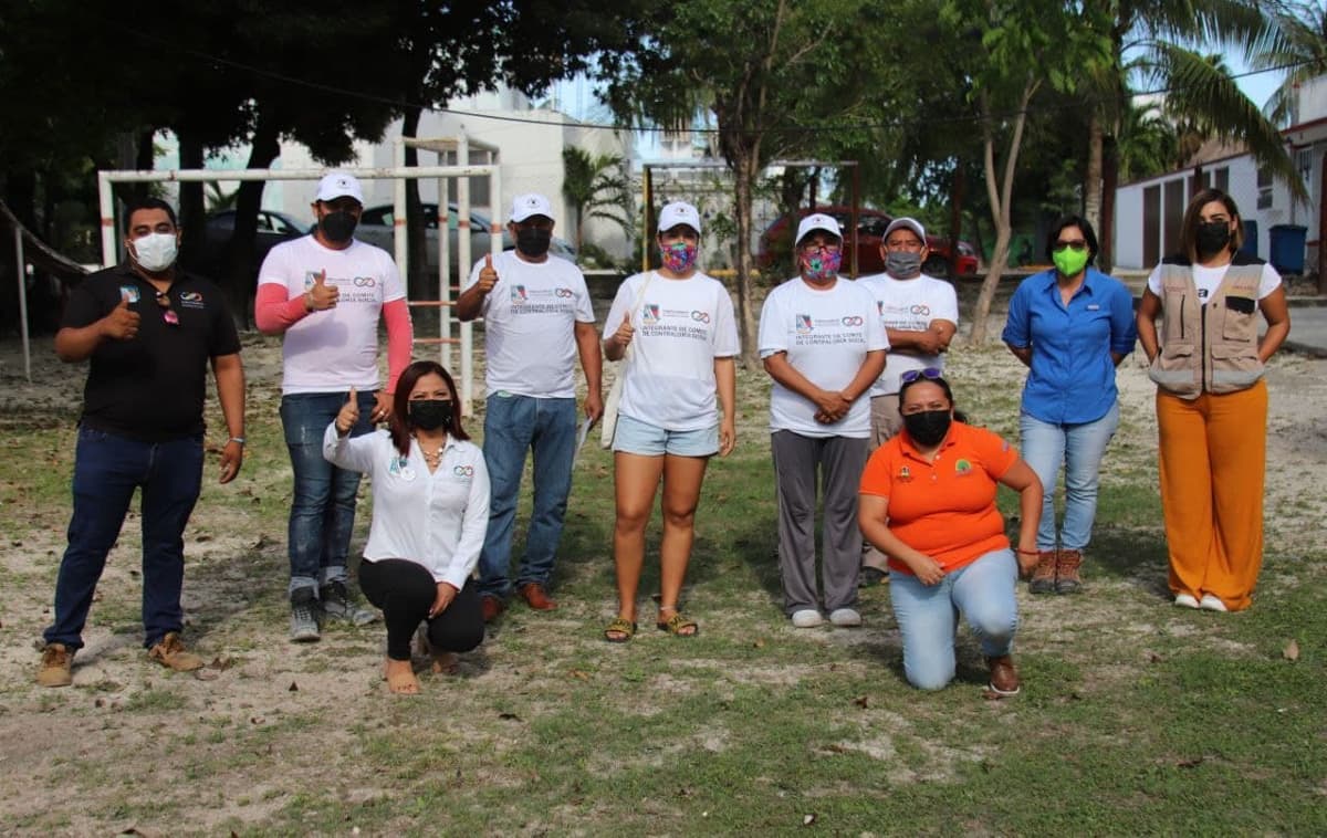 Integran comités de la contraloría social para vigilar obras en Puerto Morelos