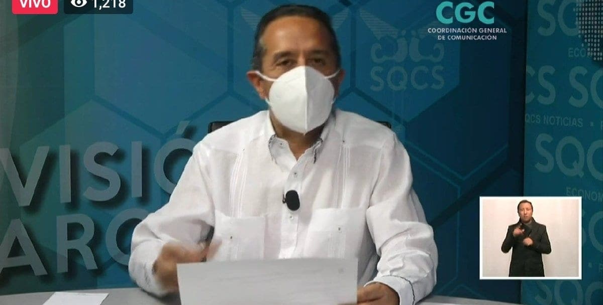 Semáforo epidemiológico se mantiene en naranja en Quintana Roo