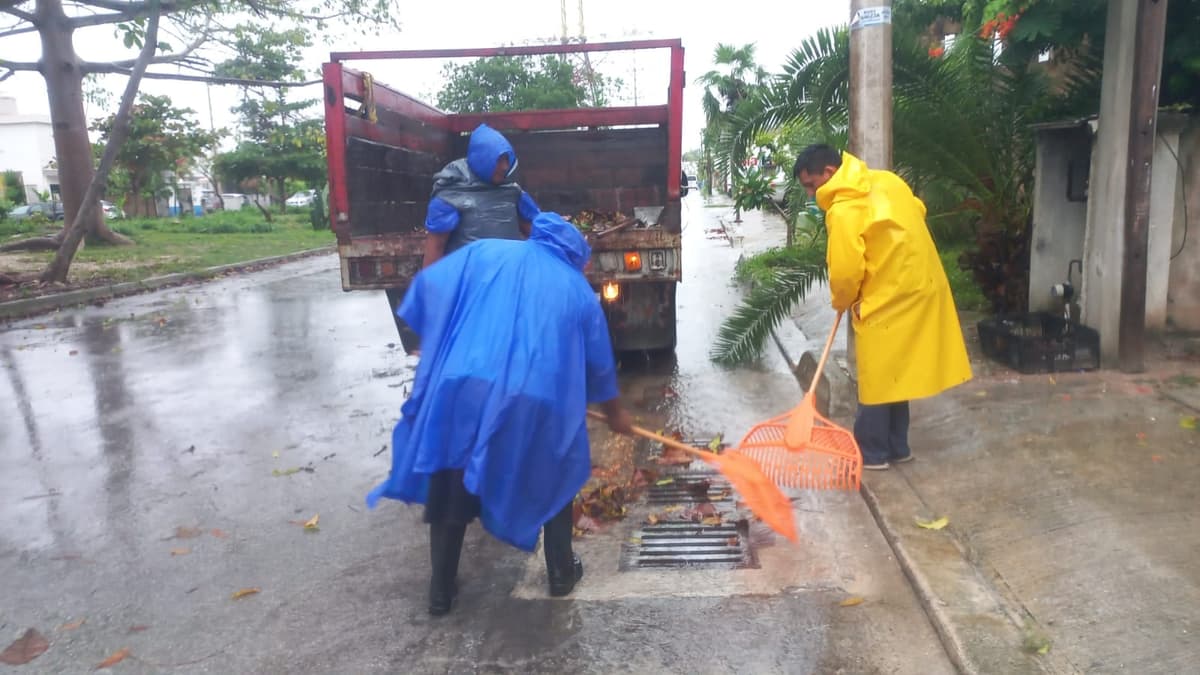 Gobierno de Puerto Morelos no baja la guardia ante las intensas lluvias