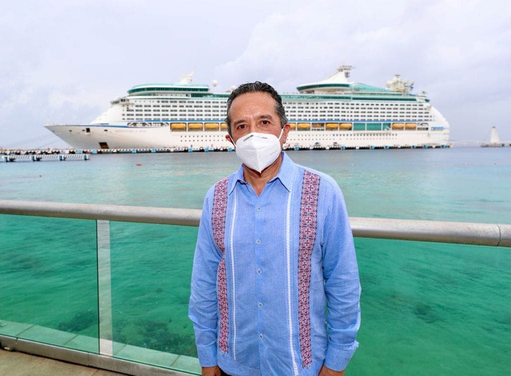 Tras 15 meses de inactividad en el sector, cruceros regresan al Caribe Mexicano