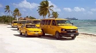 Preocupa el sargazo a taxistas de Mahahual ante llegada de crucero