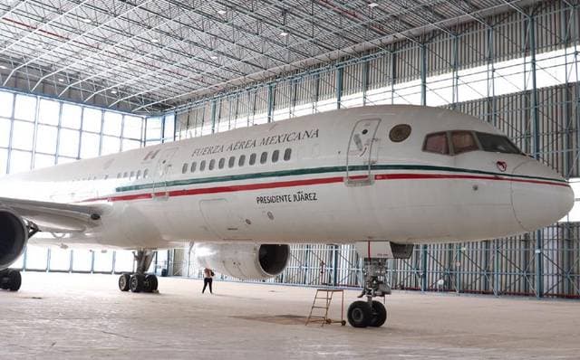 Venden el avión presidencial “Benito Juárez” en 65 millones de pesos