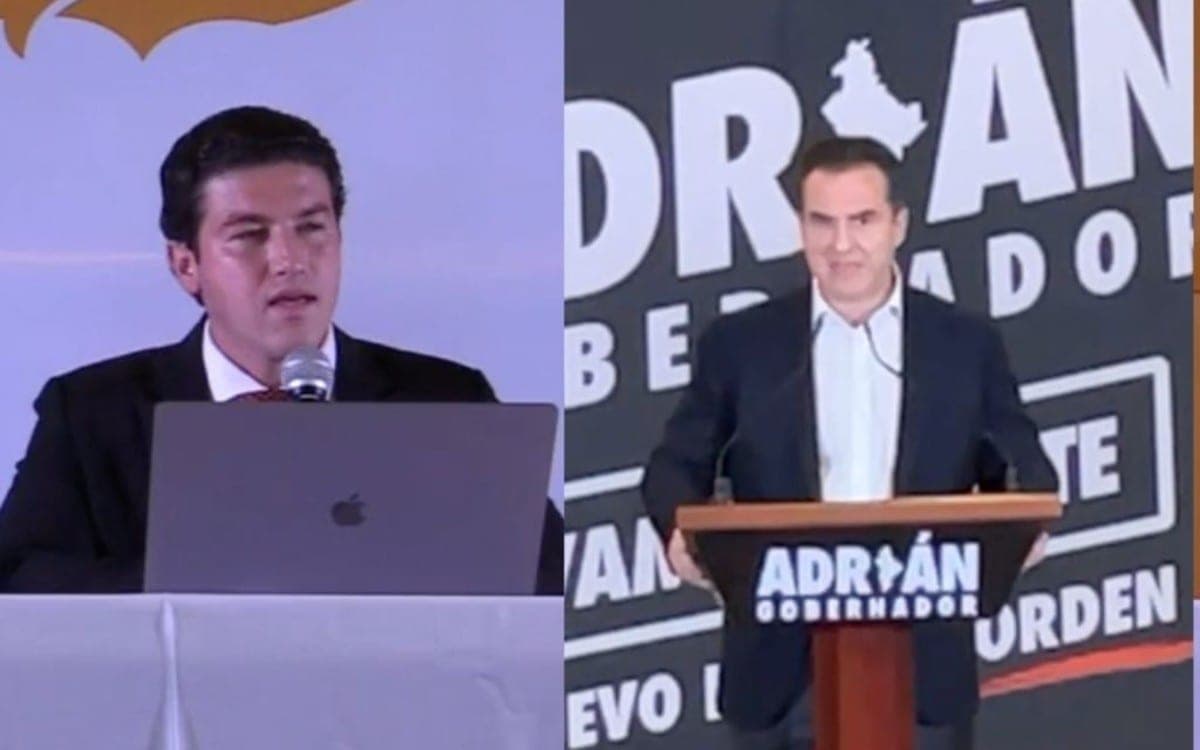 Samuel García y Adrián de la Garza se declaran ganadores en Nuevo León