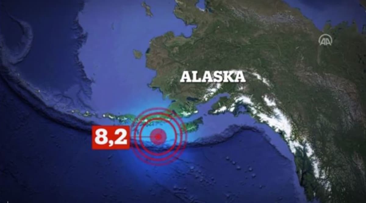 Terremoto de magnitud 8.2 sacude a Alaska; el más fuerte en 56 años