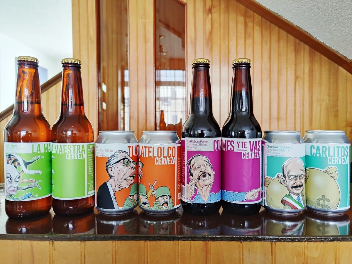 Salinas, Fox y Elba Esther en cervezas para tomar en Playa del Carmen