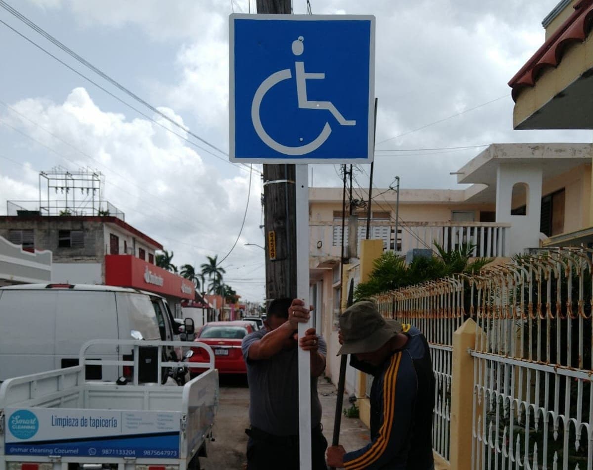 Fomenta Tránsito Municipal el respeto de los estacionamientos para personas con discapacidad