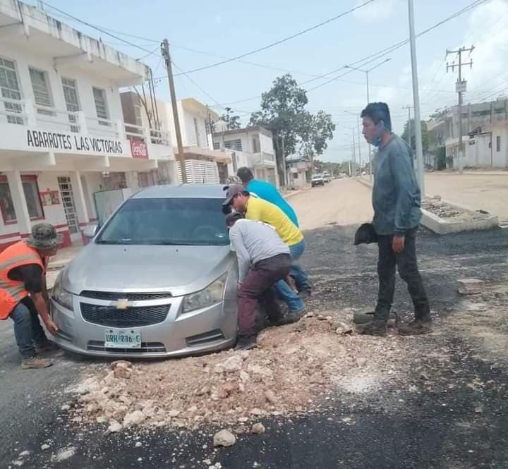 ¿Calles remodeladas de Chetumal están mal hechas? Se les invirtió más de 40 mdp