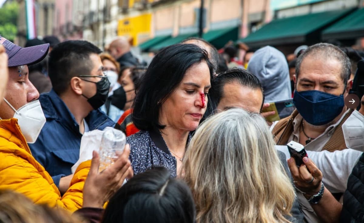 ¡INAUDITO! Agreden granaderos a Lía Limón, alcaldesa electa en Álvaro Obregón, CDMX