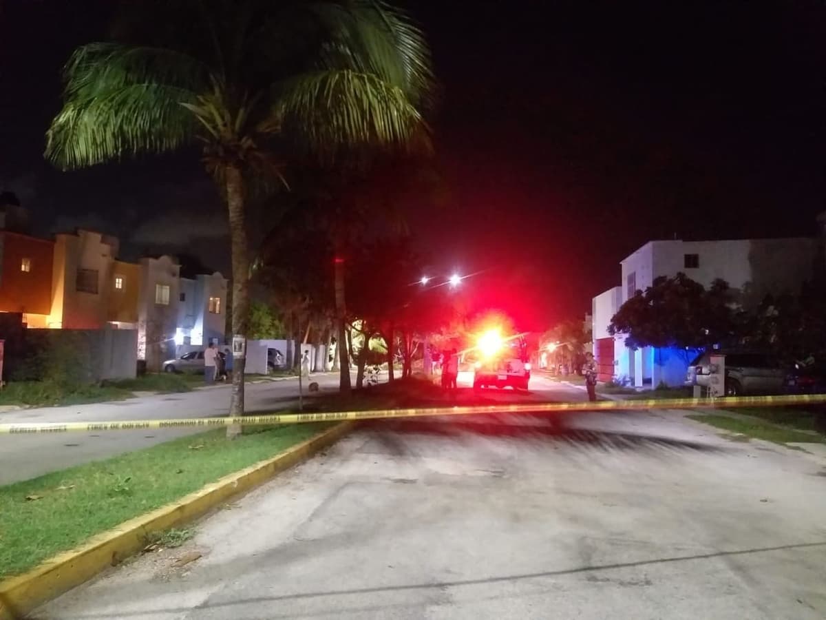 Asesinan a hombre durante asalto en Jardines Bonampak, Cancún