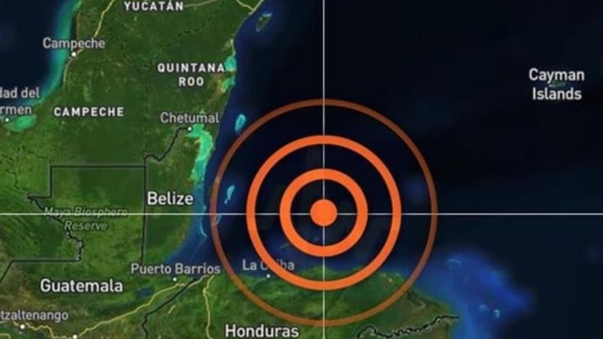 Sismo registrado en Honduras fue perceptible en Quintana Roo