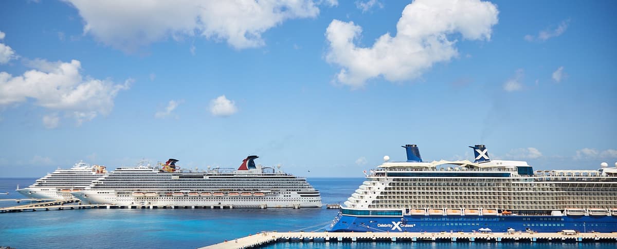 Siete de los cruceros más lujosos del mundo llegarán a Cozumel