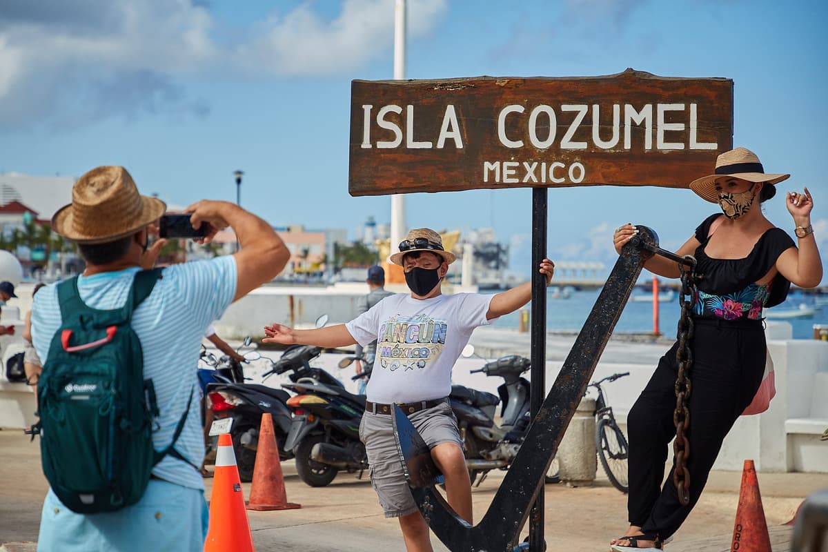 Crece el turismo aéreo en Cozumel: llegan 40% más de vacacionistas que el año pasado