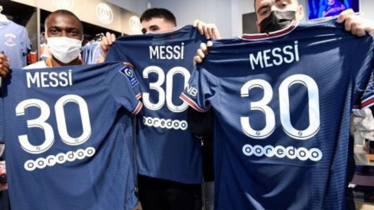 El PSG vendió 150 mil playeras de Messi en siete minutos