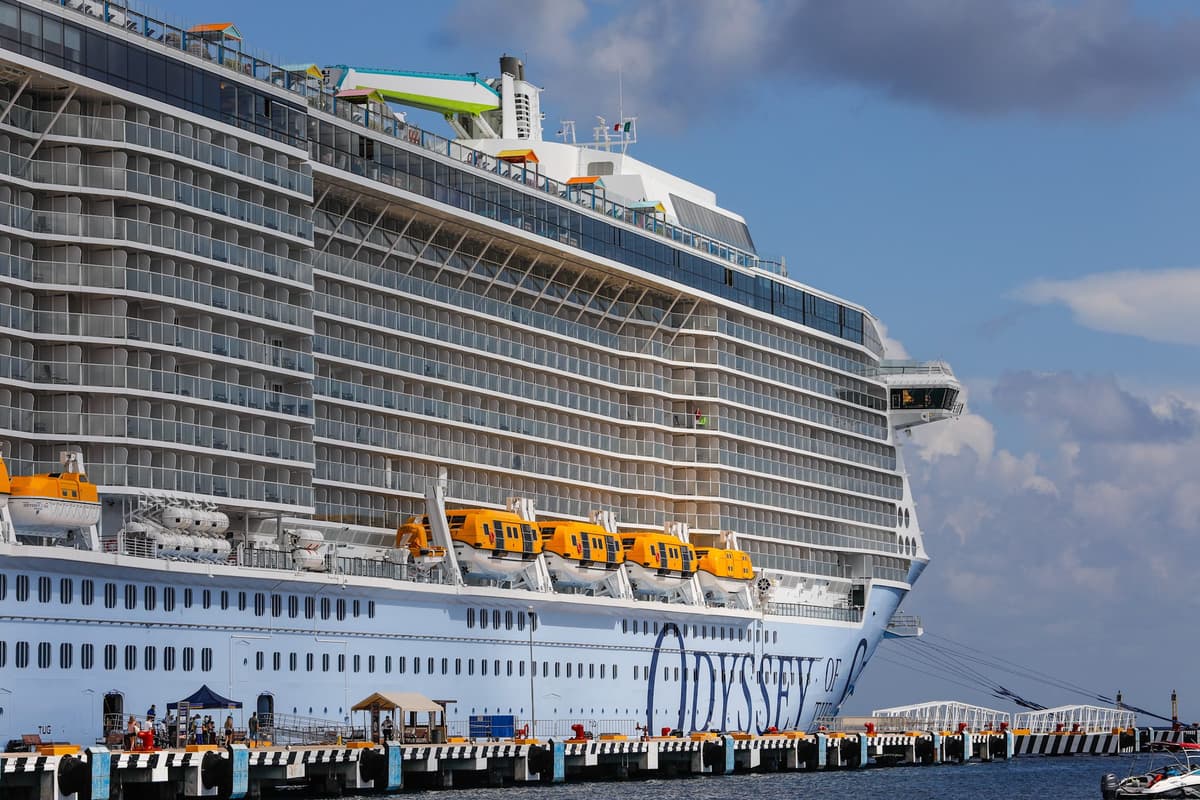 Llega el “Odyssey of the Seas” a Cozumel
