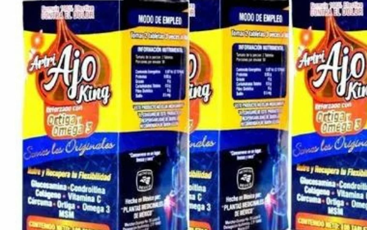 Artri Ajo King: El 'medicamento para las articulaciones' que sancionó la Cofepris