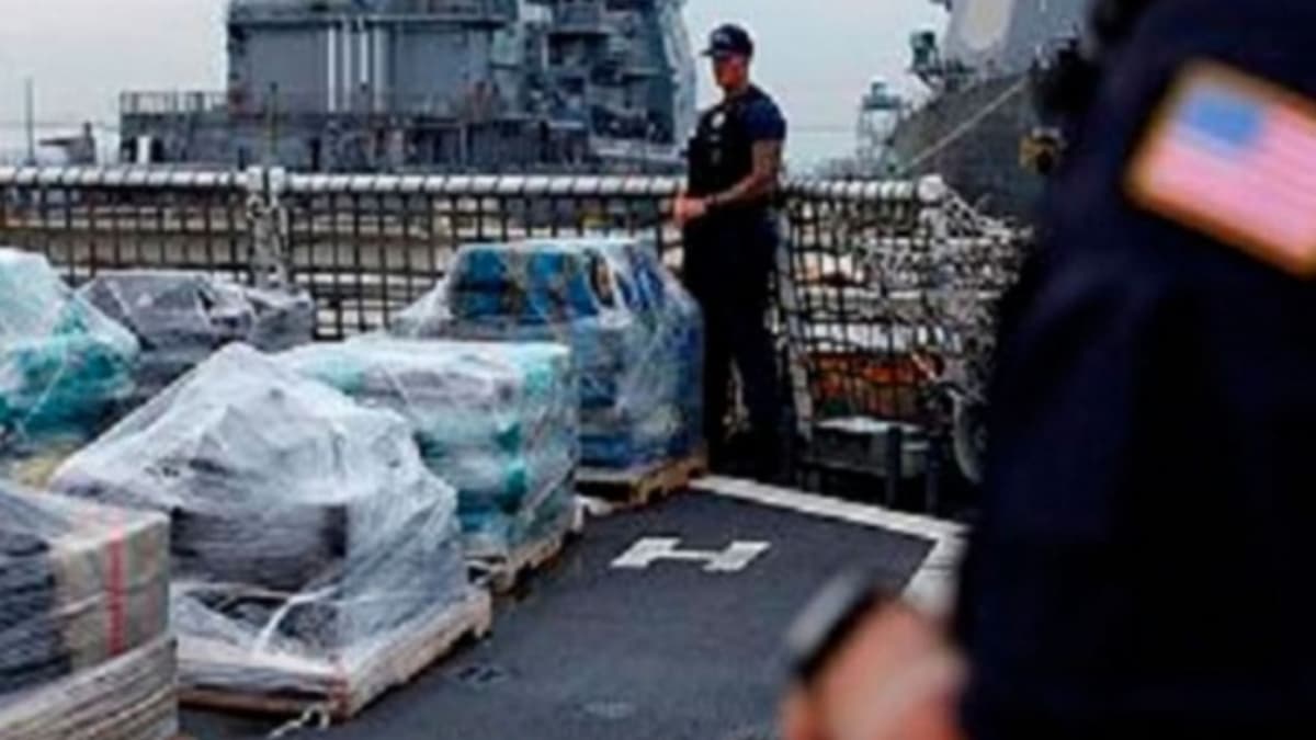 EE.UU decomisa más de 27 mil kilos en cocaína y marihuana en operativos marítimos