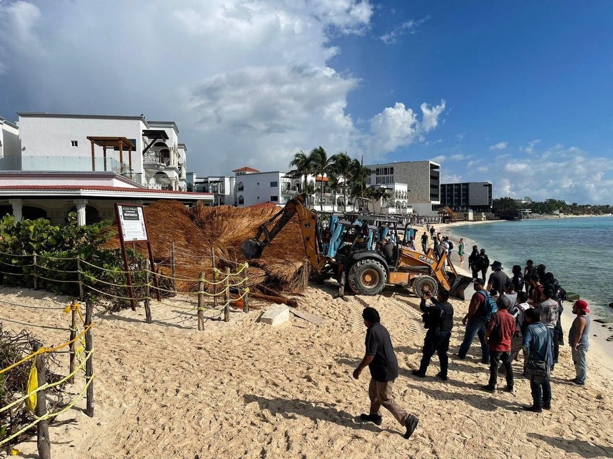 AMEXME Riviera Maya aplaude acciones para recuperar playas públicas de Solidaridad