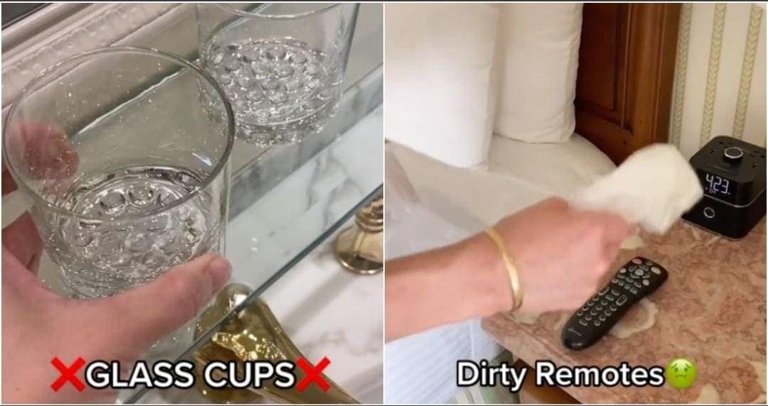 Video: Sobrecargo muestra cuáles son los objetos más sucios en los hoteles