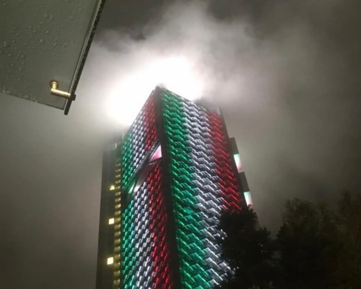 BBVA descarta incendio en la Torre Bancomer: 'No hubo daños tras sismo'