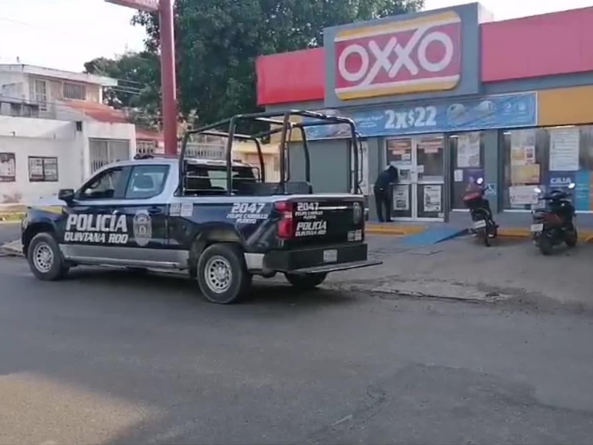 Asaltan tienda de conveniencia de Felipe Carrillo Puerto, les quitaron el dinero de la caja