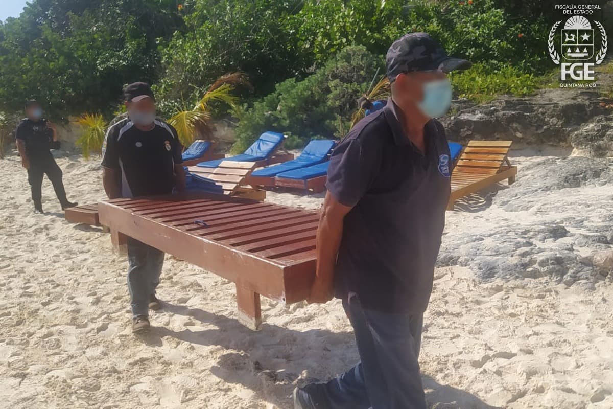 Nuevo operativo de seguridad en playa de la zona hotelera de Cancún