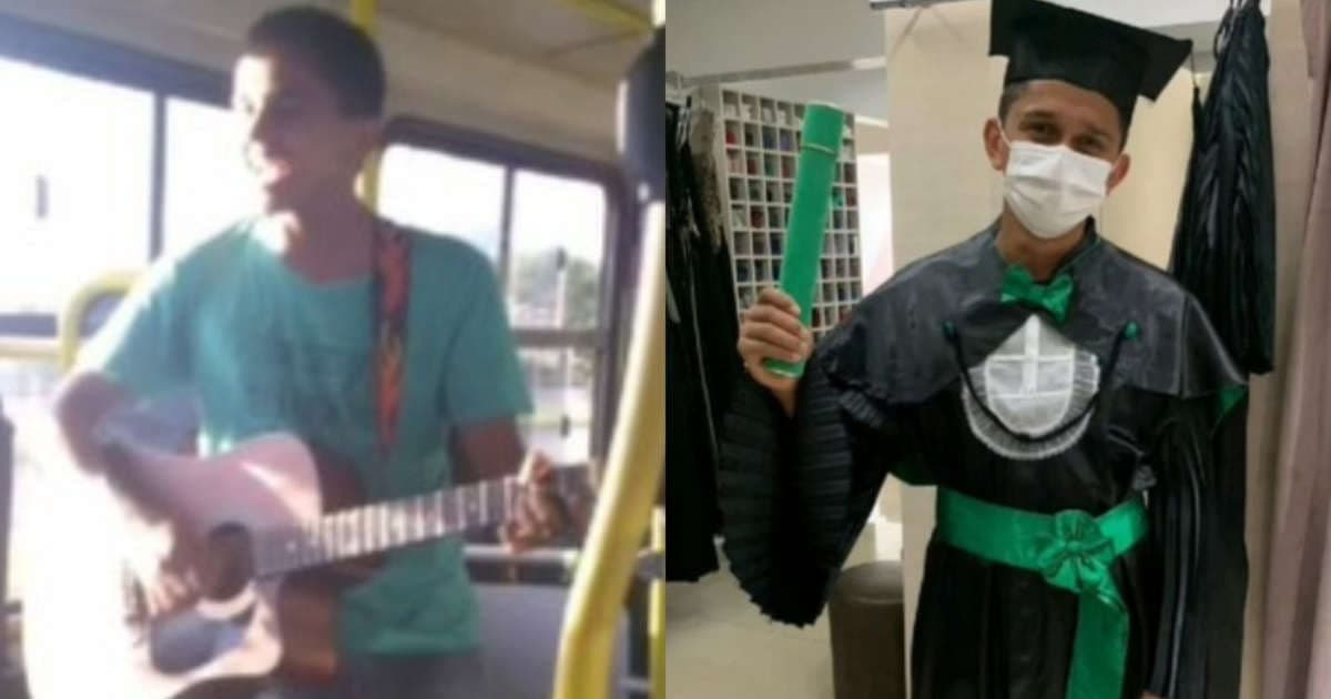 ¡Quería ser médico! Joven cantó en los camiones para cumplir su sueño