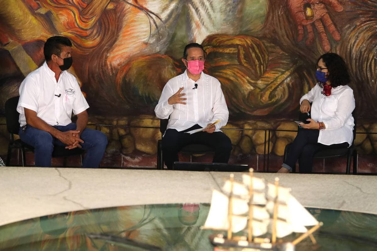 Llegaron las primeras vacunas para menores de 18 años con comorbilidades: Carlos Joaquín