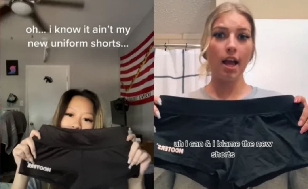 "Parecen ropa interior": empleadas de Hooters se quejan de uniformes nuevos