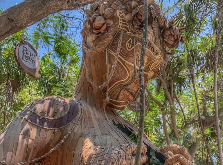 El parque temático de Tulum solo tendrá cuatro esculturas y abrirá en noviembre