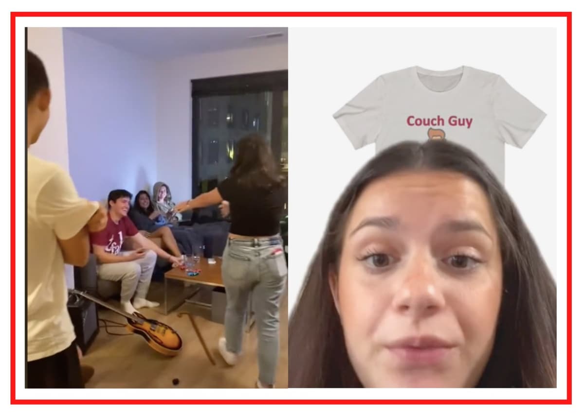 VIDEO TIKTOK: Sorprende a su novio con tres chicas, las redes se burlan de ella y responde comercializando playeras