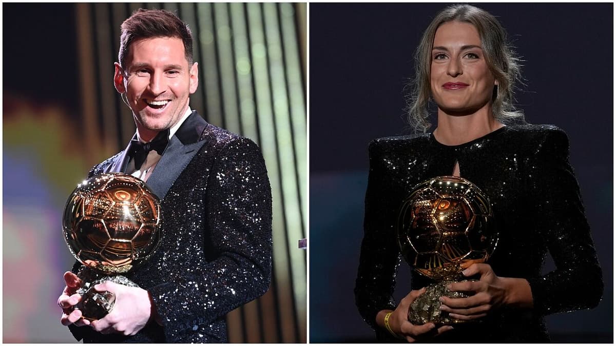 Ganadores del Balón de Oro 2021: Alexia Putellas y Lionel Messi