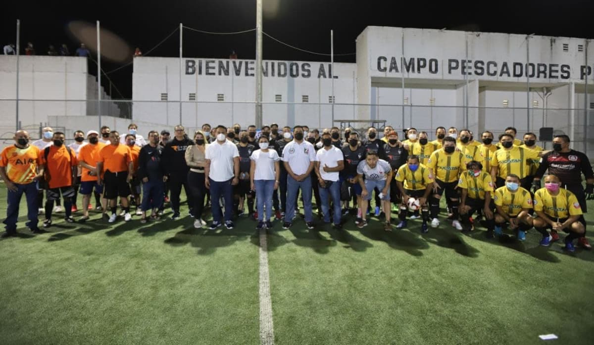 Inaugura Blanca Merari Tziu Muñoz el Campeonato Nacional de Fútbol 7 en Puerto Morelos