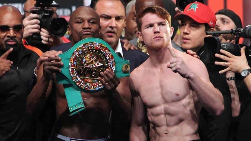 Floyd Mayweather reconoció a "El Canelo" Álvarez como su heredero en el boxeo